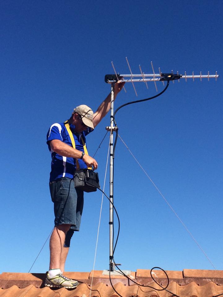 tv antenna installation